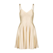 Mini Satin Swing Dress - Marina Moscone