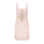 Mini Slipdress with Diamond Inlay - Marina Moscone