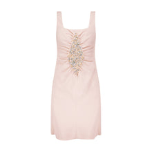 Mini Slipdress with Diamond Inlay - Marina Moscone