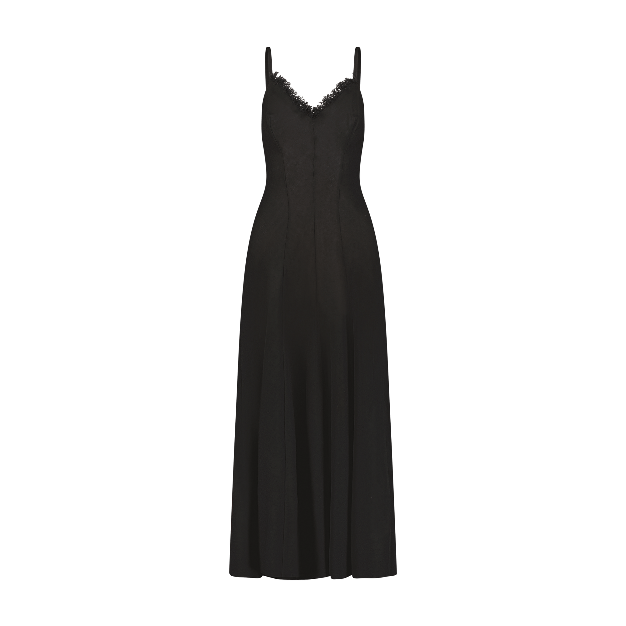 Panelled Lightweight Wool Swing Dress - Marina Moscone