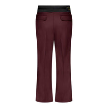 Relaxed Wool Trouser with Raw Edge Detail - Marina Moscone