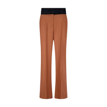 Relaxed Wool Trouser with Raw Edge Detail - Marina Moscone