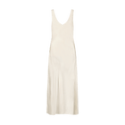 Satin Bias Slipdress with Cowl Back - Marina Moscone