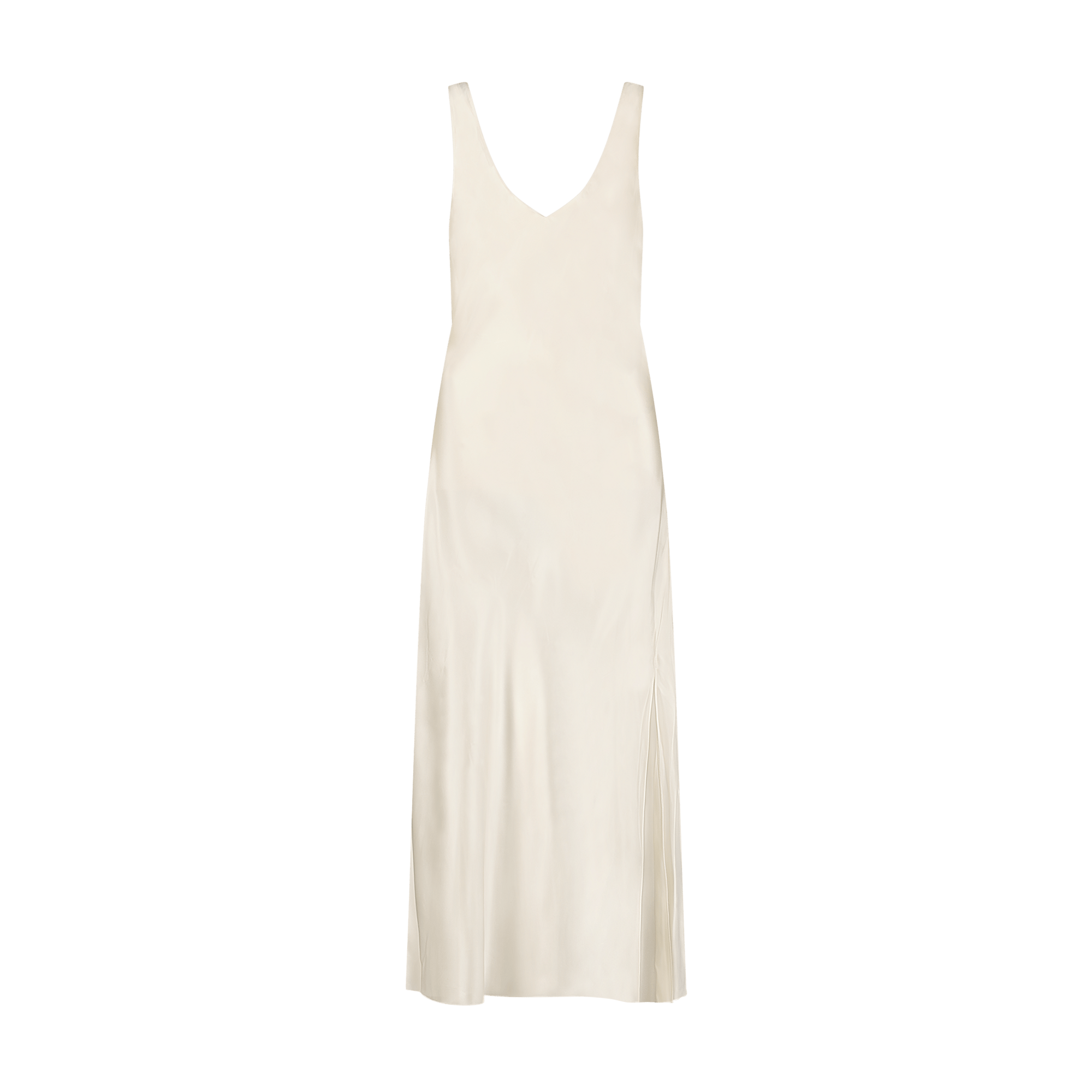 Satin Bias Slipdress with Cowl Back - Marina Moscone