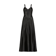 Satin Swing Dress - Marina Moscone