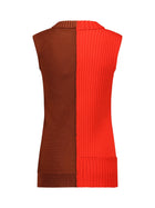 Sleeveless Patchwork Pullover - Marina Moscone