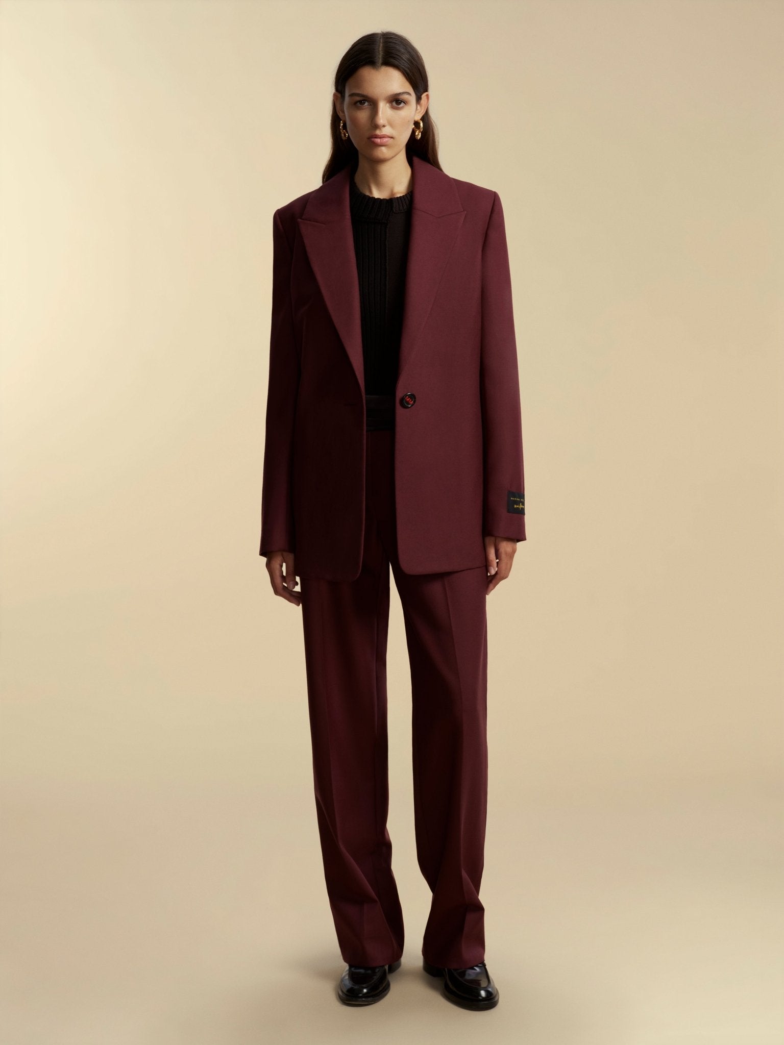 Slim Boyfriend Blazer - Marina Moscone