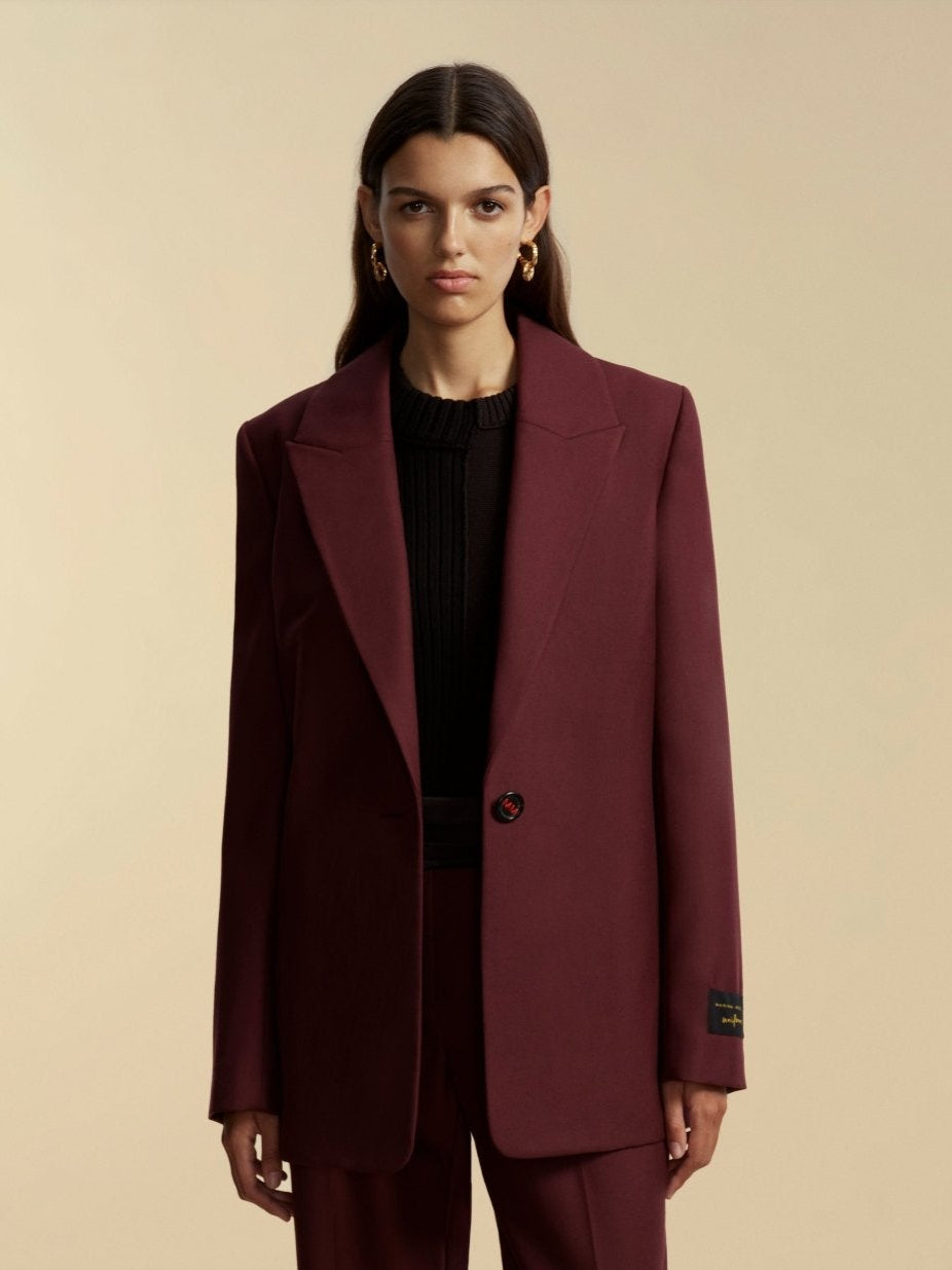 Slim Boyfriend Blazer - Marina Moscone