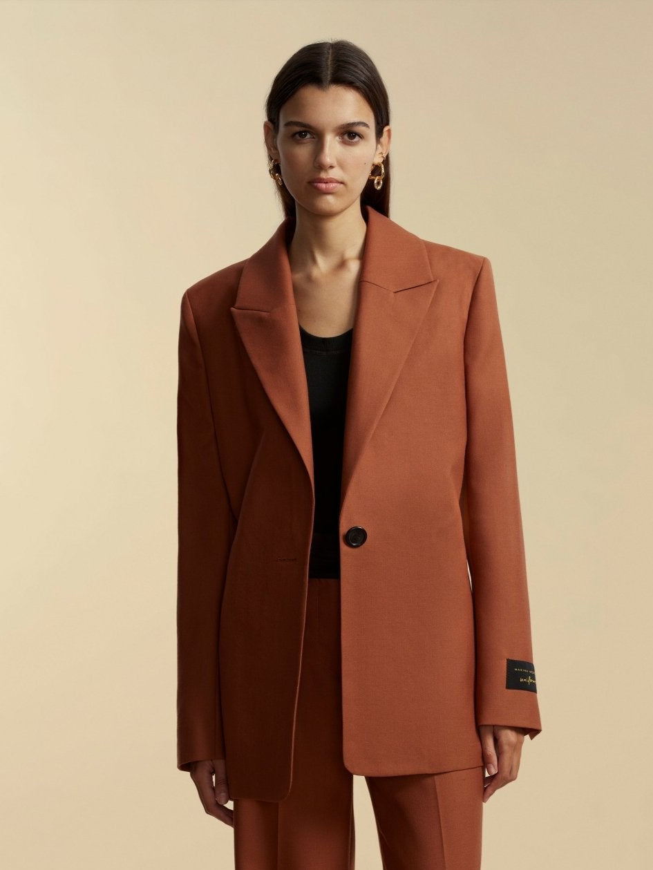 Slim Boyfriend Blazer - Marina Moscone