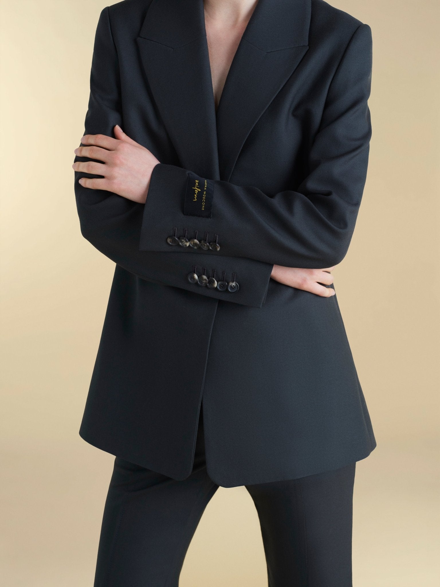 Slim Boyfriend Blazer - Marina Moscone