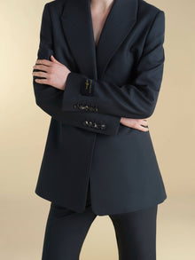 Slim Boyfriend Blazer - Marina Moscone