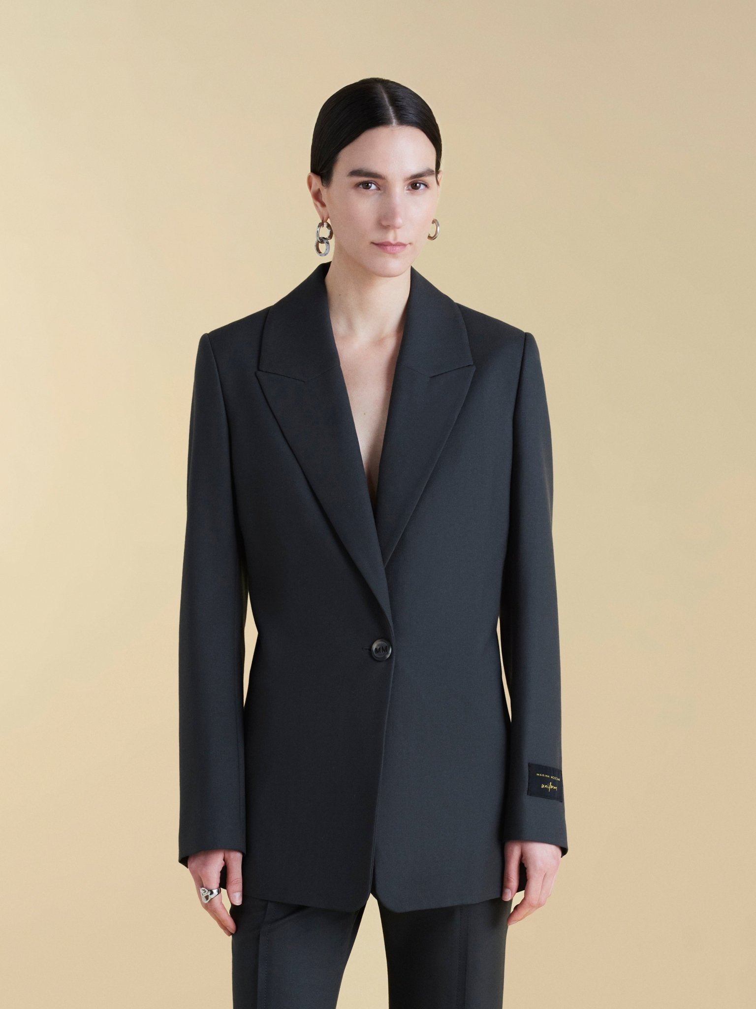 Slim Boyfriend Blazer - Marina Moscone