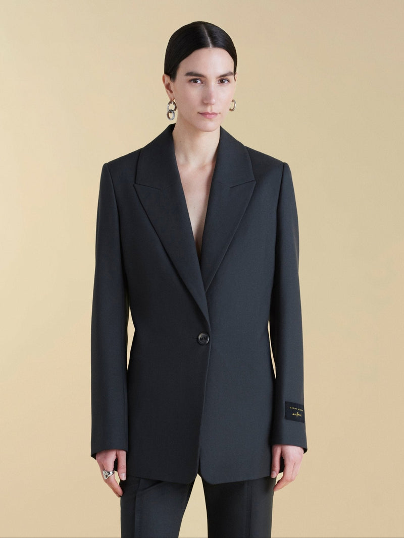 Slim Boyfriend Blazer - Marina Moscone