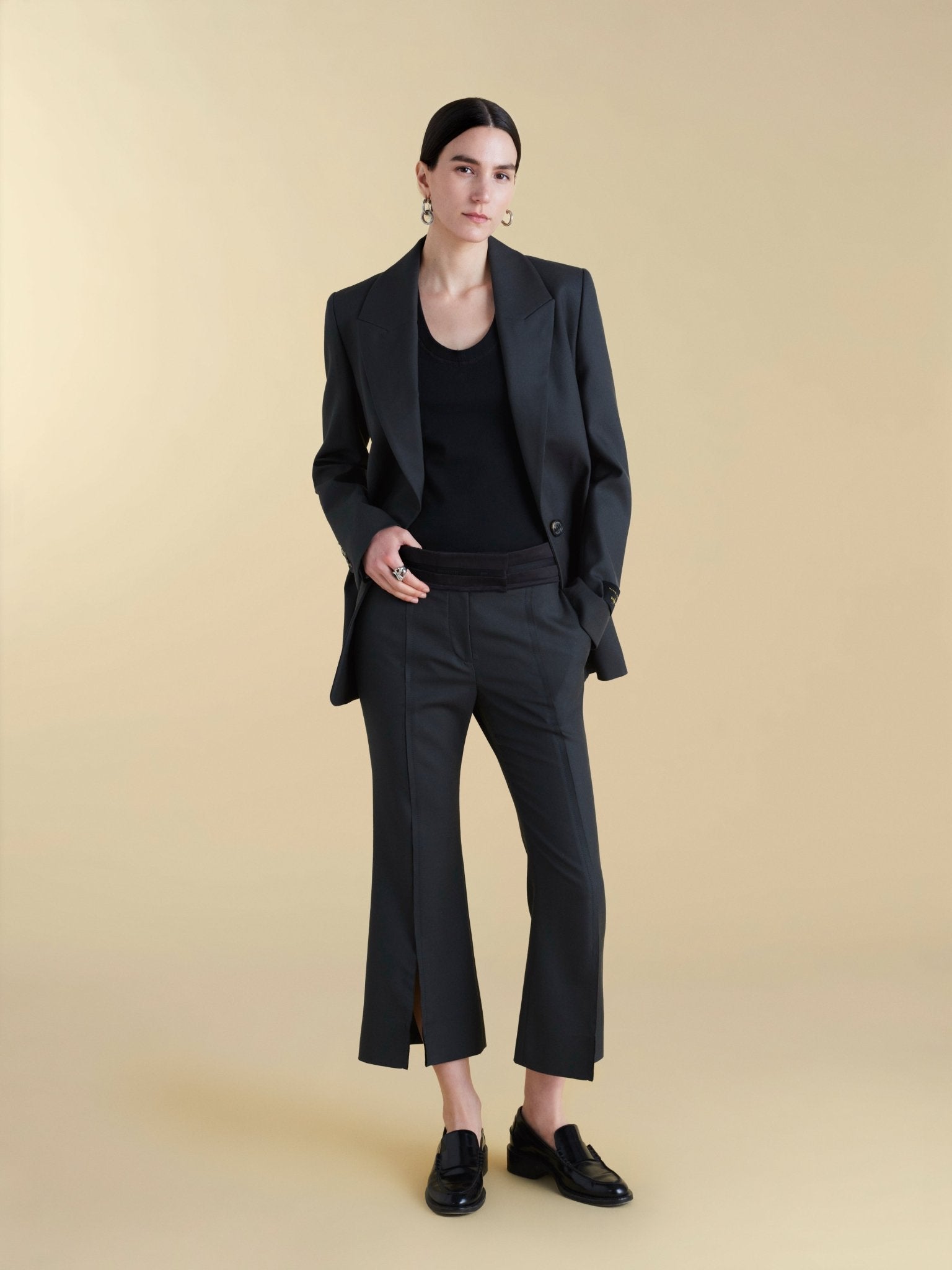 Slim Boyfriend Blazer - Marina Moscone
