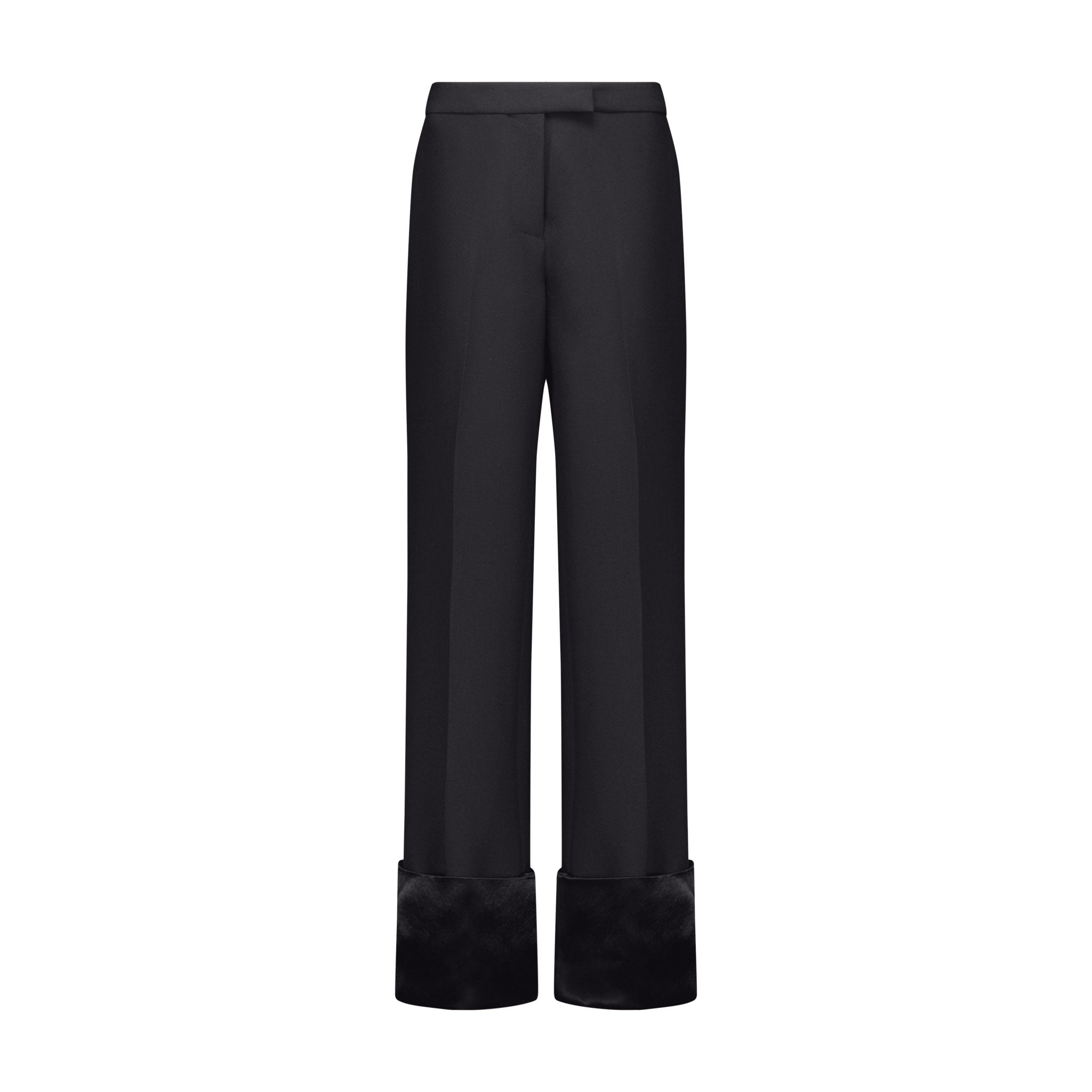 Straight Cuff Tailored Trouser - Marina Moscone