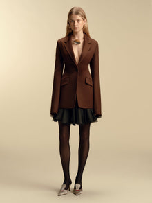 Tailored Basque Blazer - Marina Moscone