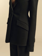 Tailored Basque Blazer - Marina Moscone