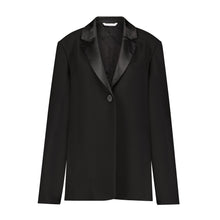 Tailored Boyfriend Blazer with Cape Sleeve - Marina Moscone