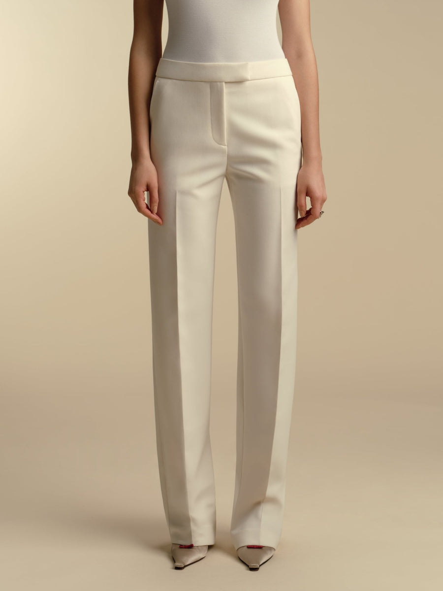 Tailored Slim Trouser - Marina Moscone