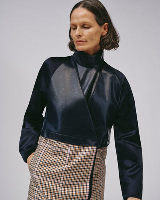 Trench with Removable Funnel Collar - Marina Moscone