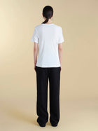 U - Neck Cotton Boyfriend T-Shirt - Marina Moscone