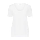 U - Neck Cotton Boyfriend T - Shirt - Marina Moscone