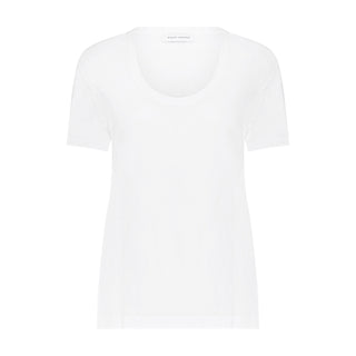 U - Neck Cotton Boyfriend T - Shirt - Marina Moscone