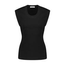 U - Neck Cotton Tank - Marina Moscone