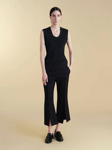 U - Neck Cotton Tank - Marina Moscone