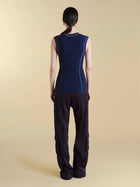 U - Neck Cotton Tank - Marina Moscone