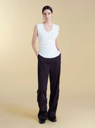 U - Neck Cotton Tank - Marina Moscone