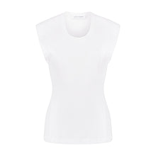 U - Neck Cotton Tank - Marina Moscone