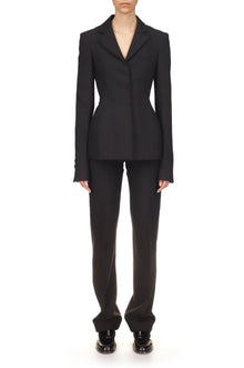 Waisted Basque Blazer - Marina Moscone