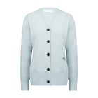 Waisted Cashmere Wool Cardigan - Marina Moscone