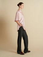 Wool Pinstripe Tailored Trouser - Marina Moscone