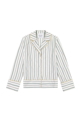 Striped Cotton Pajama Set