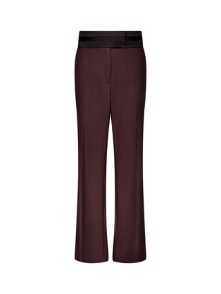 Relaxed Trouser with Raw Edge Detail